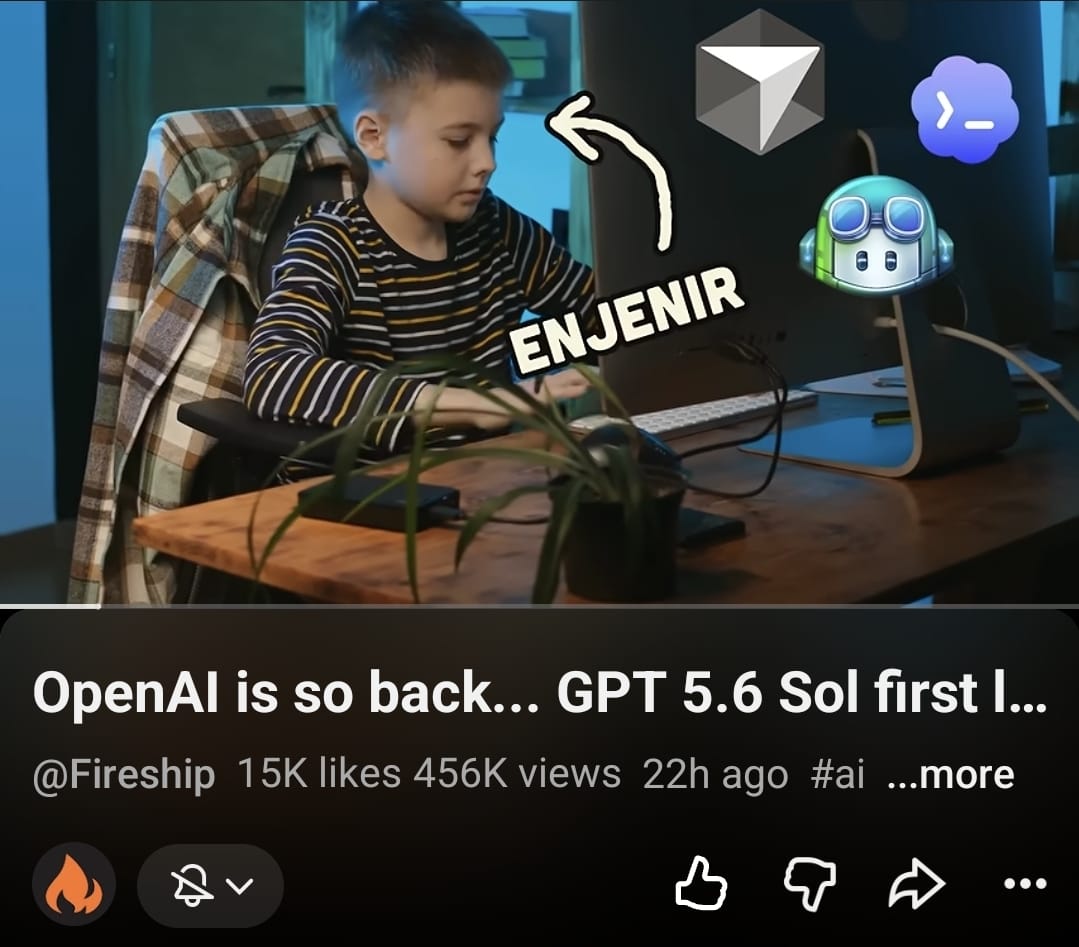 Fireship video screenshot coining the term Enjenir